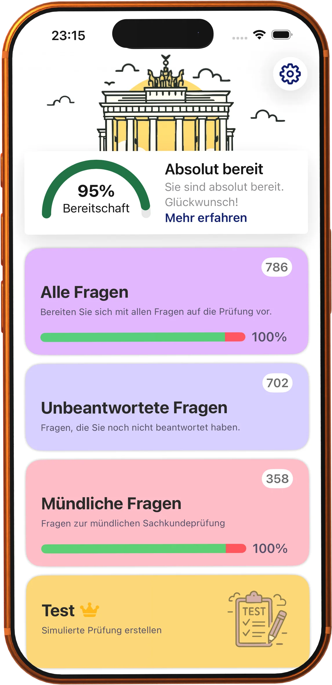 Sachkundeprüfung IHK. 34a GewO app features