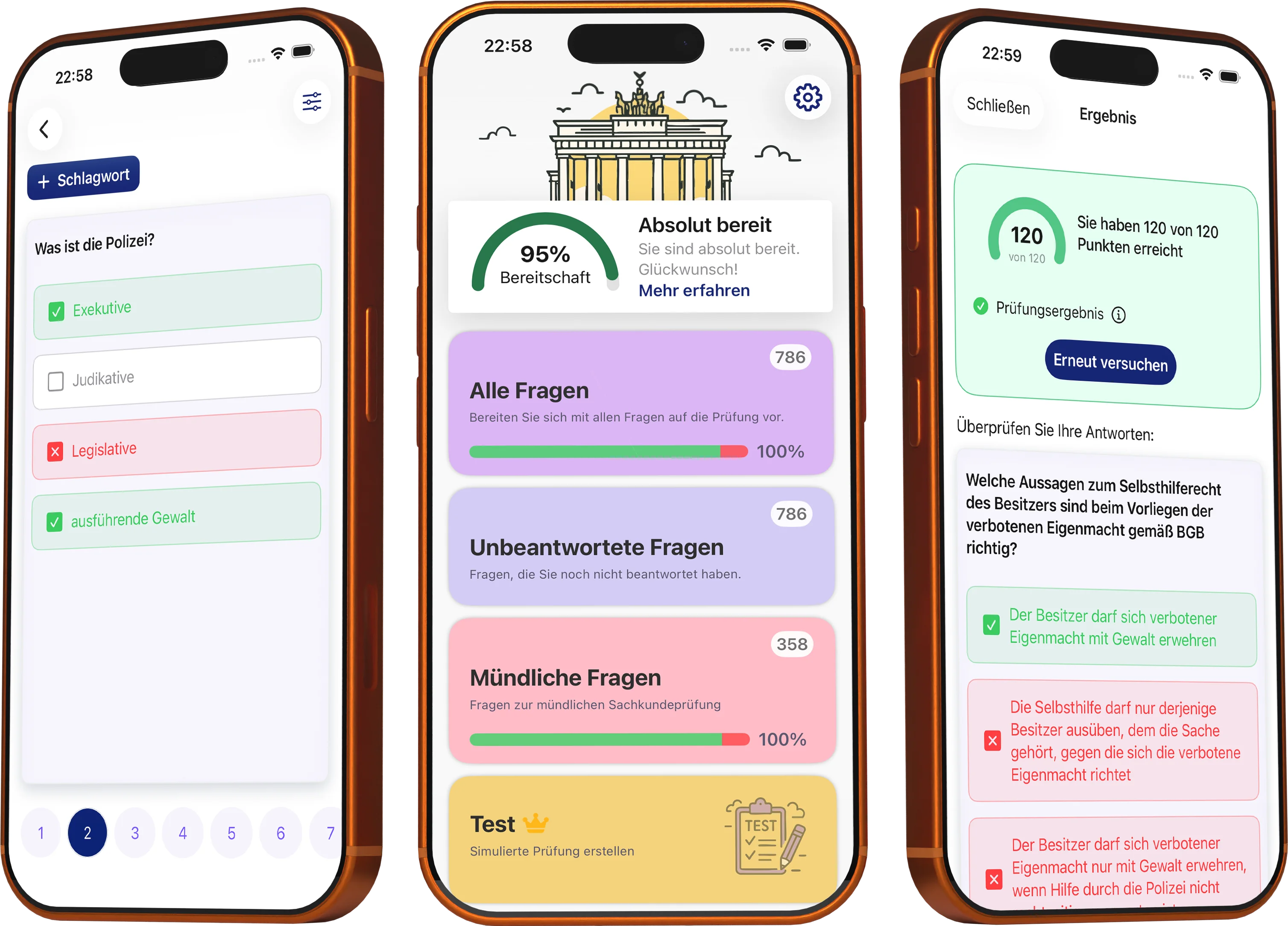 Sachkundeprüfung IHK. 34a GewO app screenshots